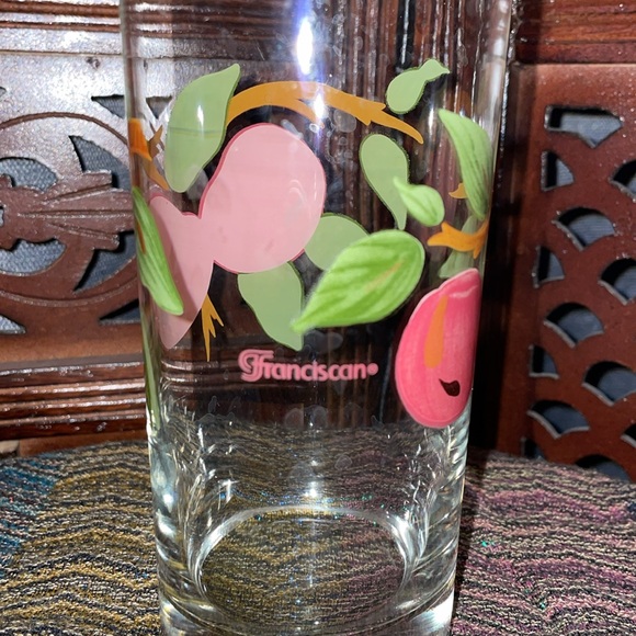 NWOT Franciscan Drinking Glasses.  3 tall & 3 short - Picture 4 of 4